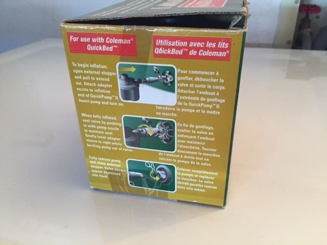 Coleman Air Pump [Photo 3]