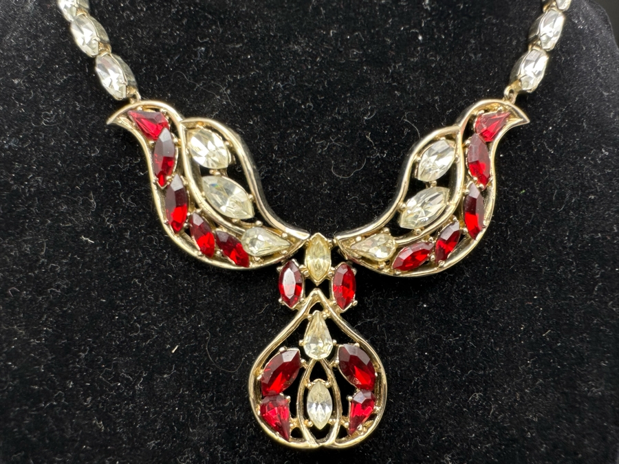 Vintage Rhinestone 14' Necklace [Photo 2]
