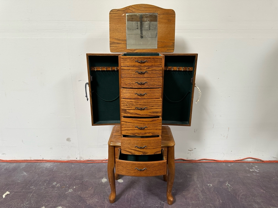 Freestanding jewelry Box 16.5W X 12D X 41H [Photo 7]