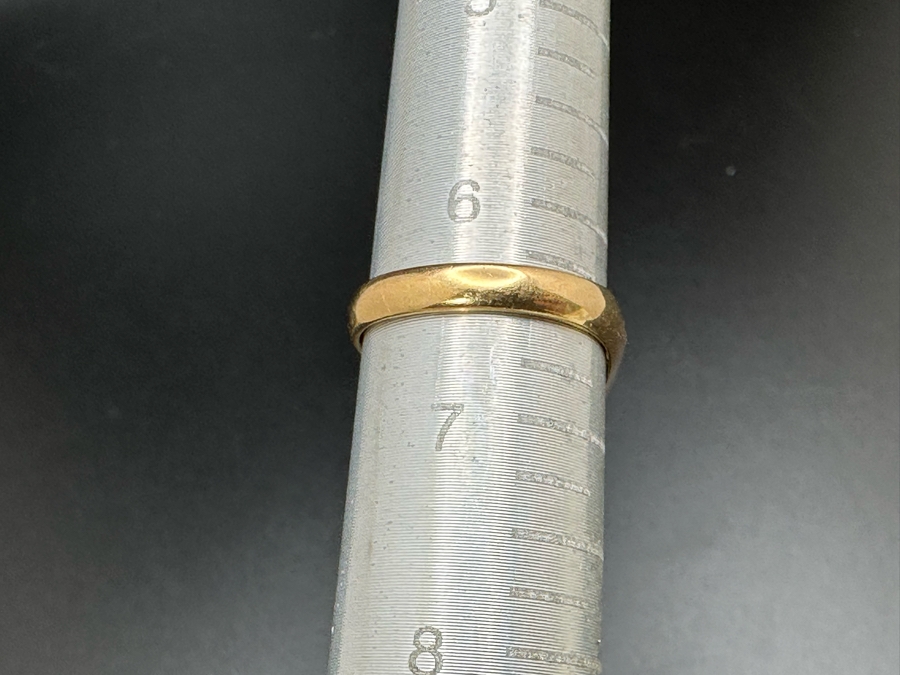 14K Gold Jade 11mm X 7mm  Ring Size 6.5 4.6g Estimated Value $650 [Photo 8]