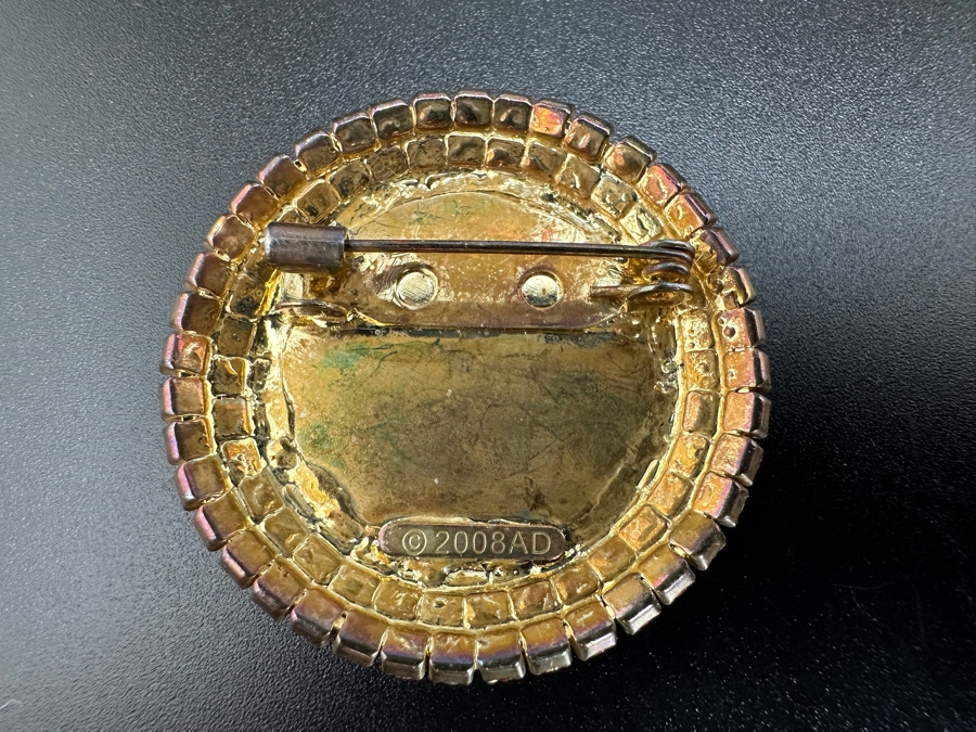 Proud To Be A Republican Crystal Brooch Pin [Photo 2]