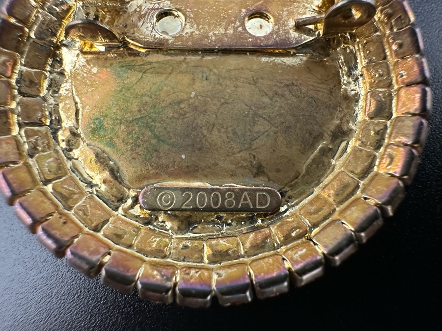 Proud To Be A Republican Crystal Brooch Pin [Photo 3]