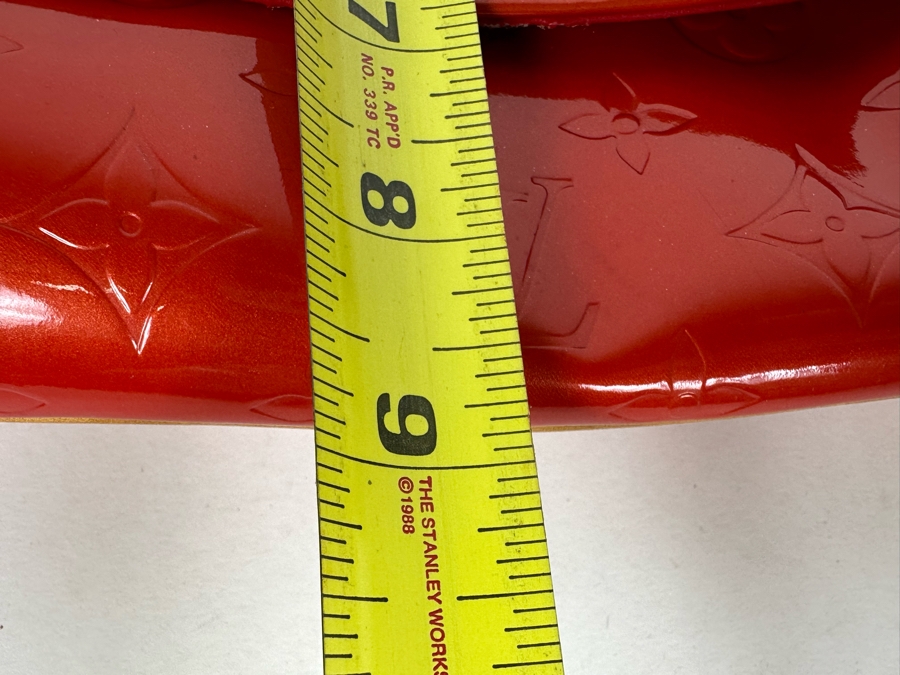 Louis Vuitton Monogram Vernis Thompson Street Shoulder Bag Red 10.5W X 8.5H - See Photos For Cosmetic Issues [Photo 14]