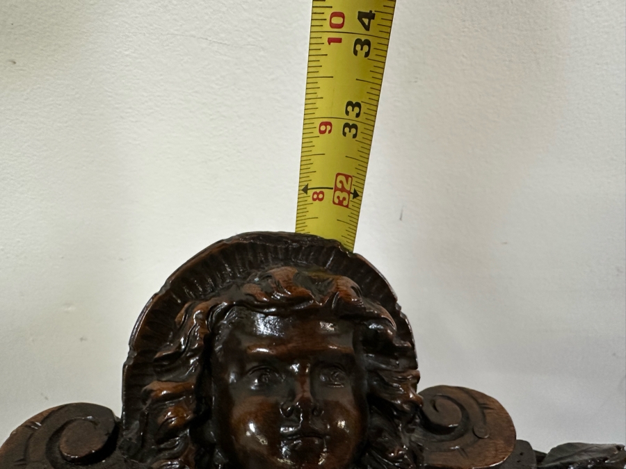 Italian Renaissance Revival Carved Wooden Settee Sofa 58W X 24D, Corner Chair 27W And Side Chair [Photo 38]