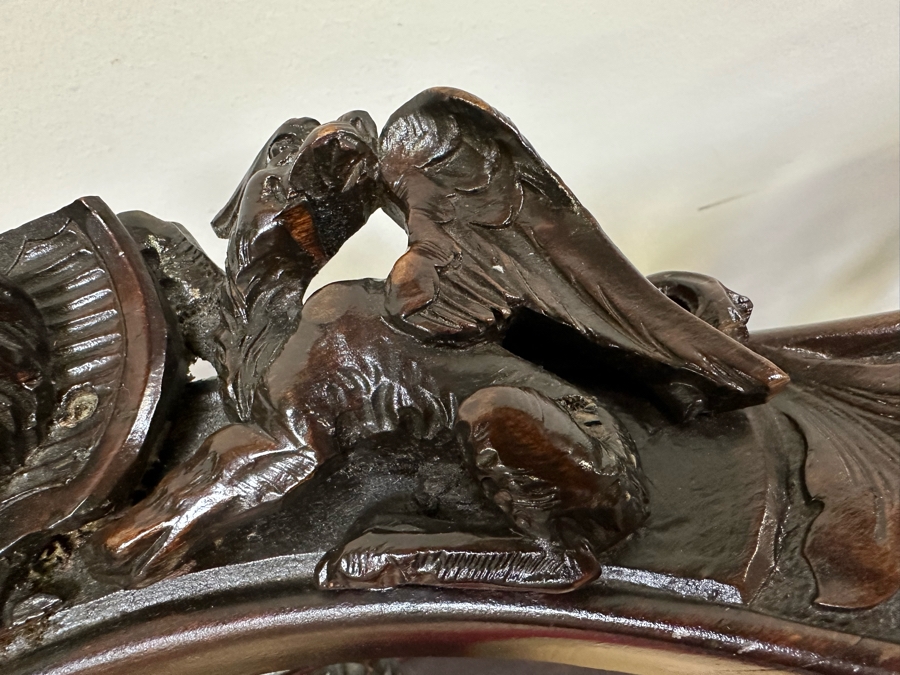 Italian Renaissance Revival Carved Wooden Settee Sofa 58W X 24D, Corner Chair 27W And Side Chair [Photo 10]