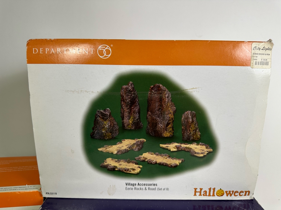 Department 56 Halloween Decorations Dracula, Witch Crash & Bat Lights [Photo 7]