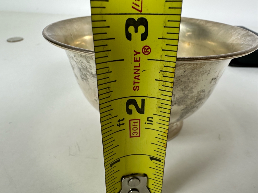 Sterling Silver Footed Bowl By S. Kirk & Son 175 4.5W X 2.5H 102.1g [Photo 12]