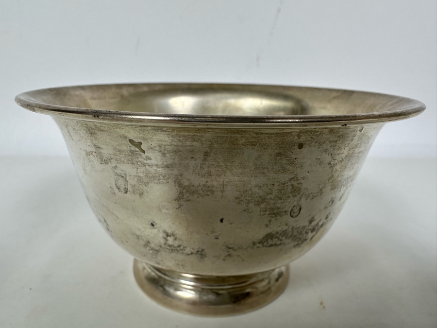Sterling Silver Footed Bowl By S. Kirk & Son 175 4.5W X 2.5H 102.1g [Photo 6]