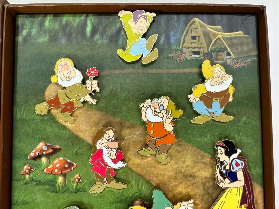 Limited Edition Disney Trading Pins Set Walt Disney's Snow White And The Seven Dwarfs 70th Anniversary Set Limited To 1,000 [Photo 5]