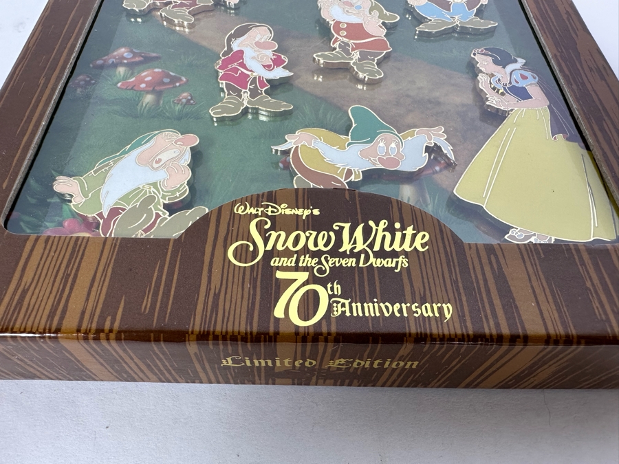 Limited Edition Disney Trading Pins Set Walt Disney's Snow White And The Seven Dwarfs 70th Anniversary Set Limited To 1,000 [Photo 7]