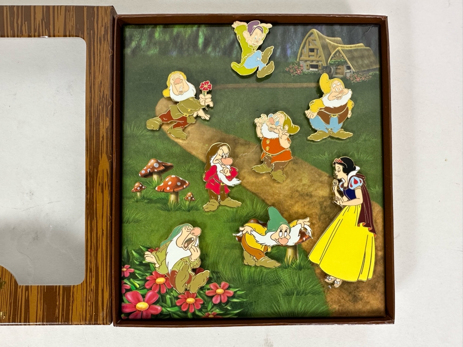 Limited Edition Disney Trading Pins Set Walt Disney's Snow White And The Seven Dwarfs 70th Anniversary Set Limited To 1,000 [Photo 3]