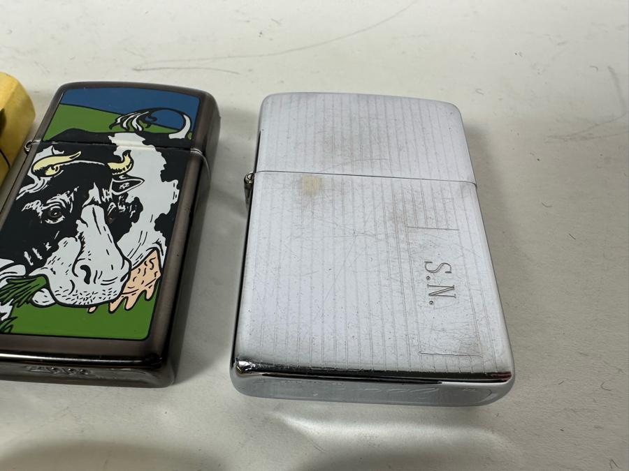 Six Zippo Lighters [Photo 3]