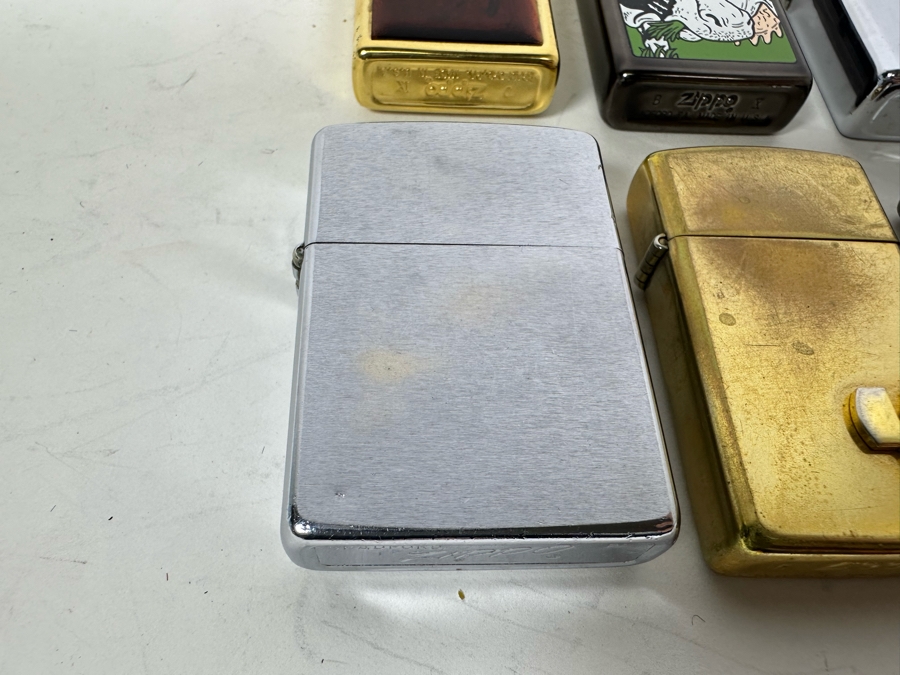 Six Zippo Lighters [Photo 5]