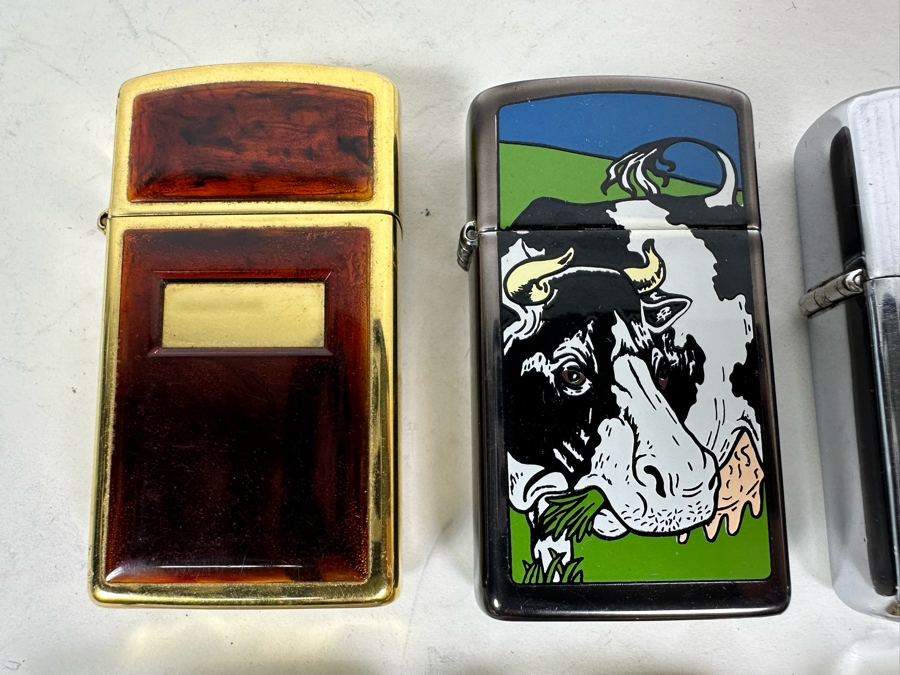 Six Zippo Lighters [Photo 2]
