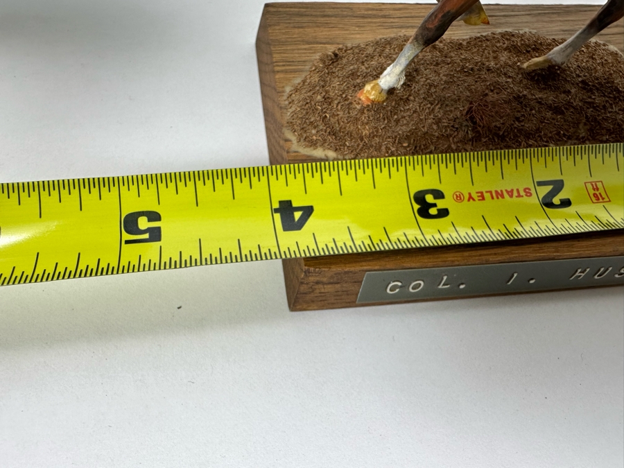 Hand Painted Historex Plastic Miniature Military Figurine Col. I. Hussar Toy Soldier On Horse By Dr. David D. Michaels 4W X 3D X 4H [Photo 15]