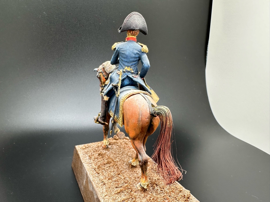 Hand Painted Historex Plastic Miniature Military Figurine Toy Soldier On Horse By Dr. David D. Michaels 4W X 3D X 4H [Photo 11]