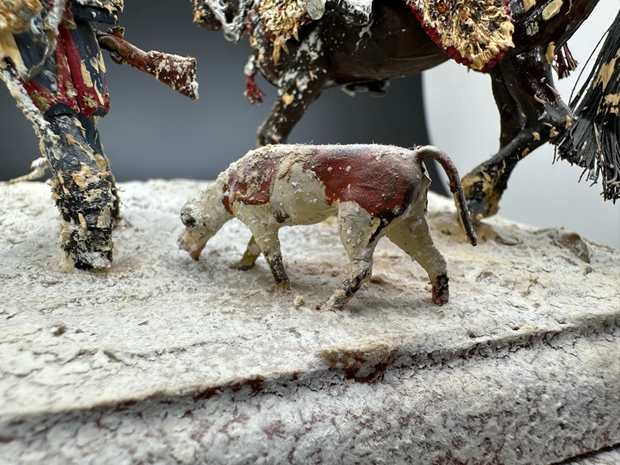 Hand Painted Historex Plastic Miniature Military Figurines Toy Soldiers On Horse By Dr. David D. Michaels 7W X 5D X 7.5H [Photo 10]