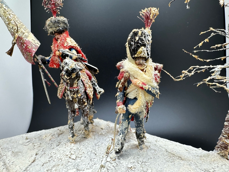 Hand Painted Historex Plastic Miniature Military Figurines Toy Soldiers On Horse By Dr. David D. Michaels 7W X 5D X 7.5H [Photo 6]