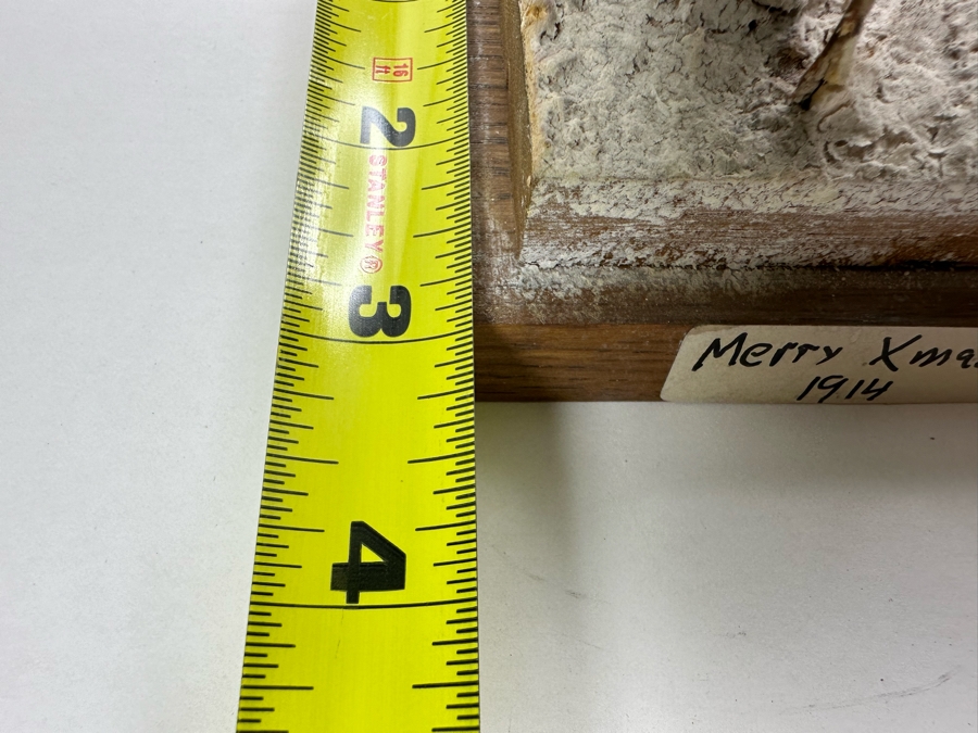 Hand Painted Metal Tin Miniature Military Figurines Toy Soldiers 1914 WWI Winter Battlefield Scene By Dr. David D. Michaels 4W X 3D X 3.5H [Photo 12]