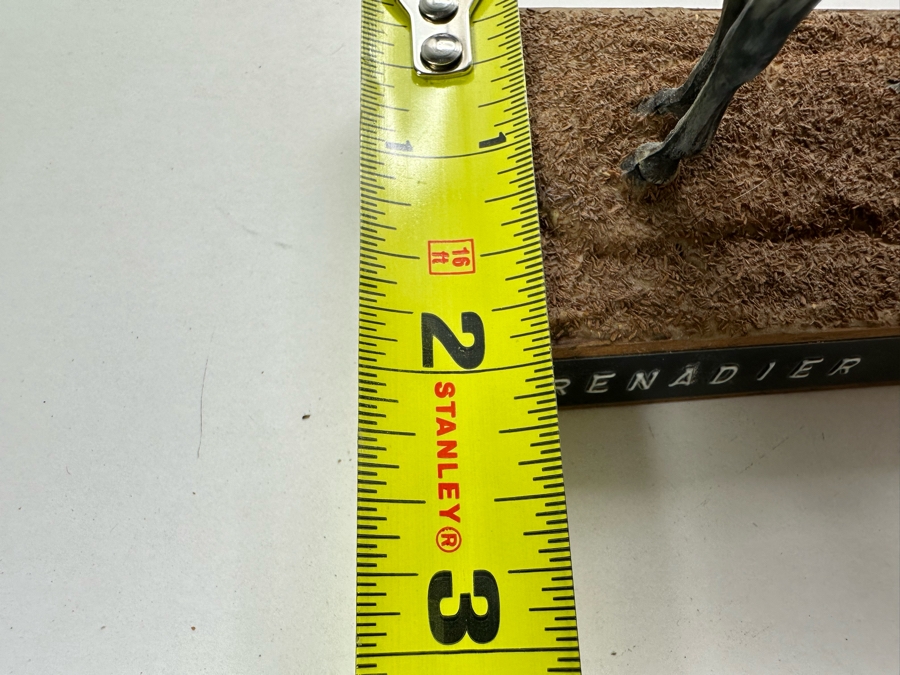 Hand Painted Historex Plastic Miniature Military Figurine Grenadier A Cheval Toy Soldier On Horse By Dr. David D. Michaels 4W X 3D X 6.5H [Photo 18]