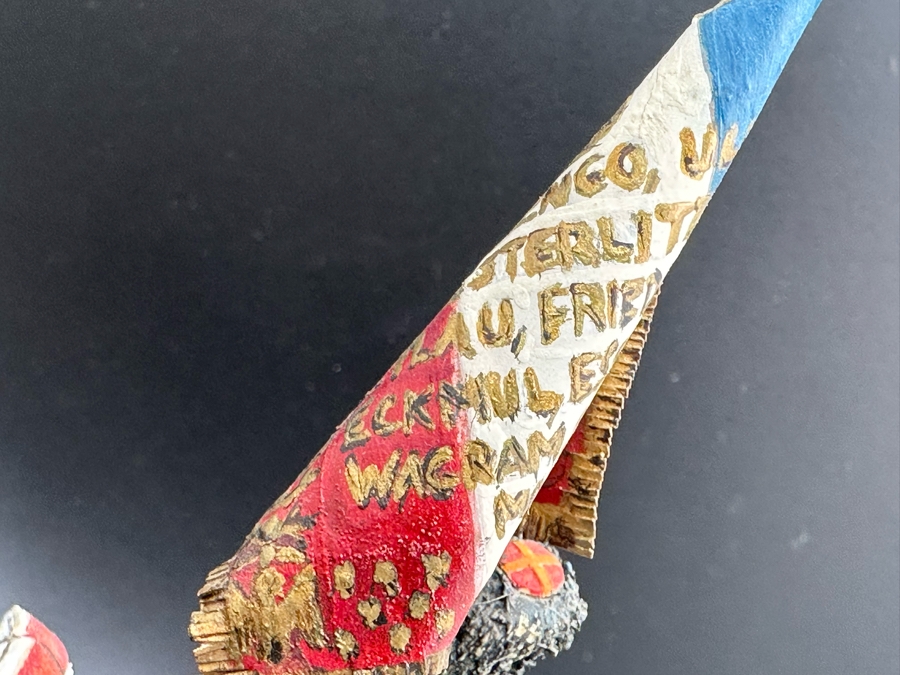 Hand Painted Historex Plastic Miniature Military Figurine Grenadier A Cheval Toy Soldier On Horse By Dr. David D. Michaels 4W X 3D X 6.5H [Photo 14]