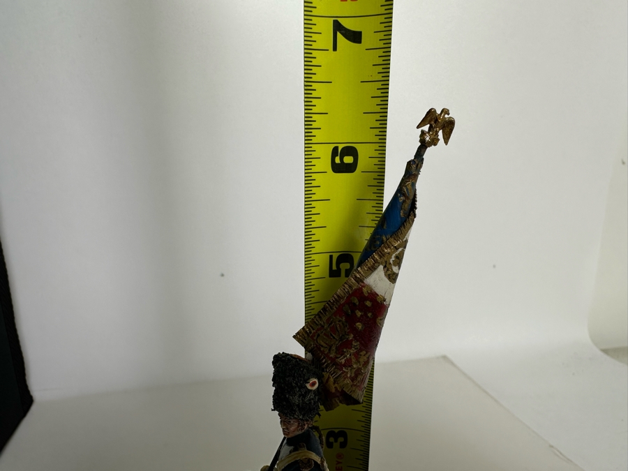 Hand Painted Historex Plastic Miniature Military Figurine Grenadier A Cheval Toy Soldier On Horse By Dr. David D. Michaels 4W X 3D X 6.5H [Photo 19]