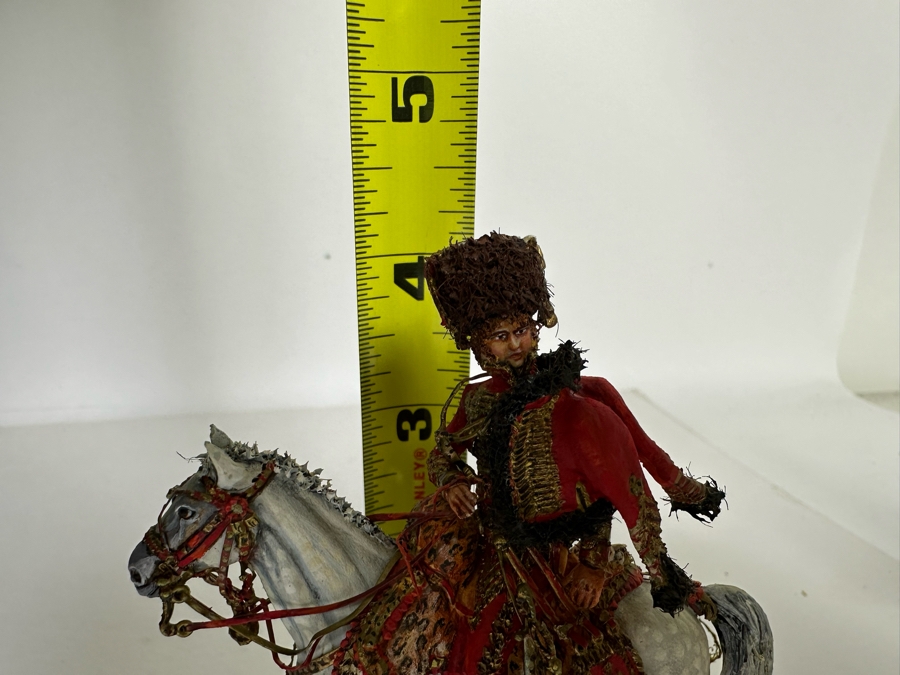 Hand Painted Historex Plastic Miniature Military Figurine Murat Toy Soldier On Horse By Dr. David D. Michaels 4W X 3D X 4H [Photo 13]