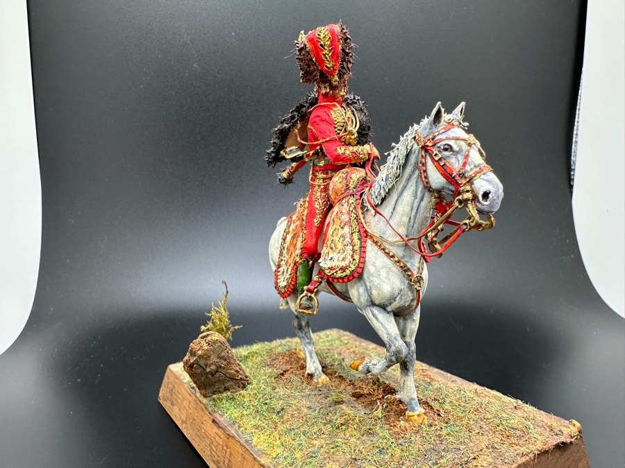 Hand Painted Historex Plastic Miniature Military Figurine Murat Toy Soldier On Horse By Dr. David D. Michaels 4W X 3D X 4H [Photo 9]