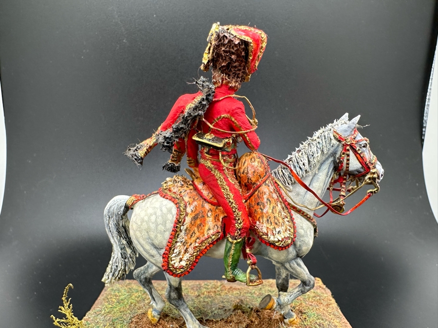 Hand Painted Historex Plastic Miniature Military Figurine Murat Toy Soldier On Horse By Dr. David D. Michaels 4W X 3D X 4H [Photo 8]