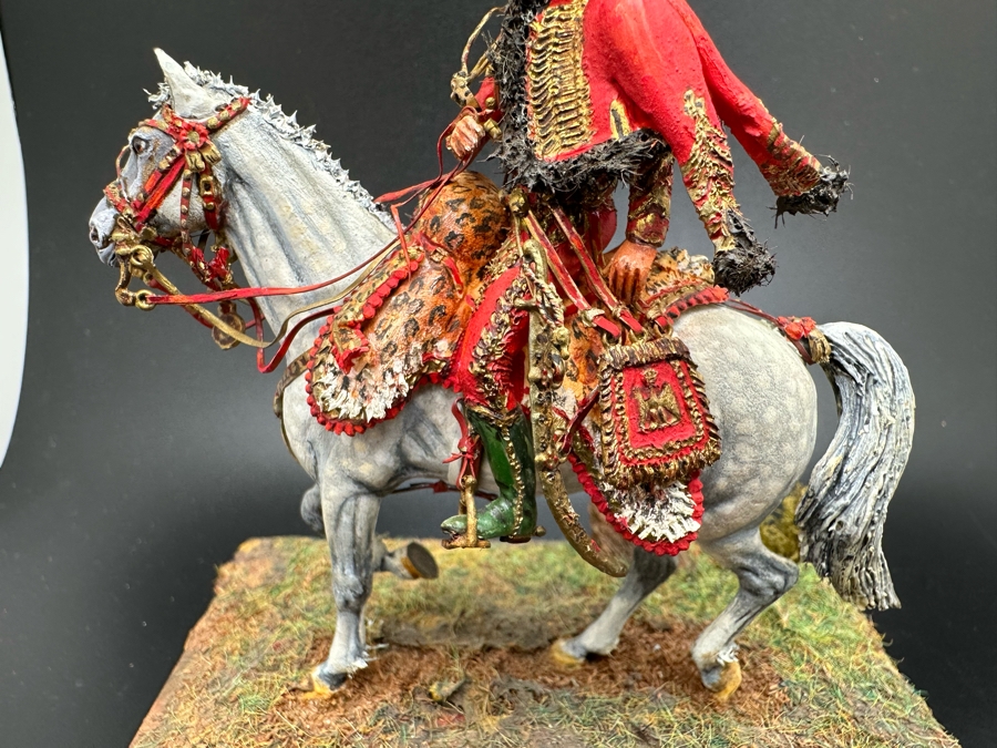 Hand Painted Historex Plastic Miniature Military Figurine Murat Toy Soldier On Horse By Dr. David D. Michaels 4W X 3D X 4H [Photo 4]