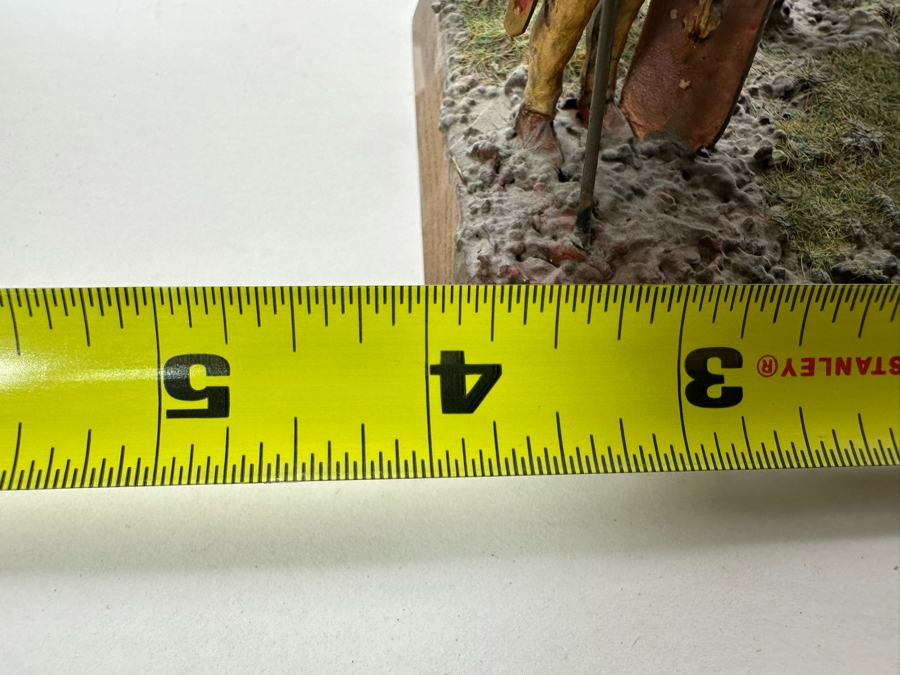 Hand Painted Metal Tin Miniature Military Toy Figurines Ancient British Gallic By Dr. David D. Michaels 4W X 3D X 4H [Photo 11]