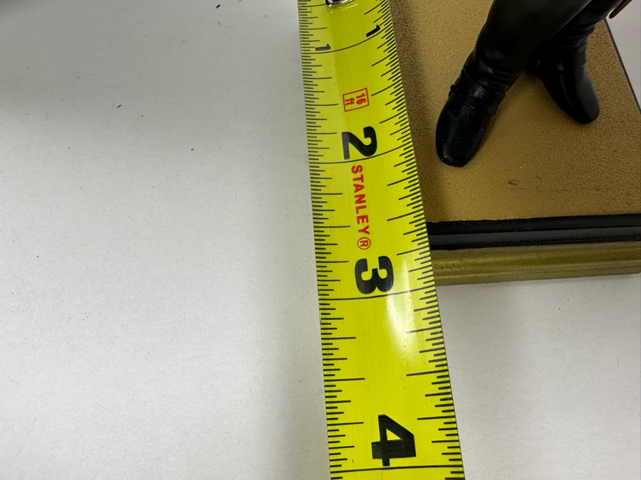 Rare Signed Georges Fouille Napoleon The 1st Hand Painted Metal Tin Lead Miniature Military Figurine Toy Soldier 3W X 3D X 7H [Photo 14]