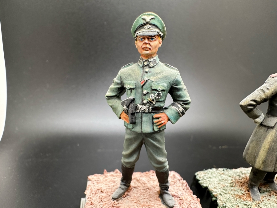 Hand Painted Metal Tin Miniature Military Figurines German Toy Soldiers By Dr. David D. Michaels [Photo 4]