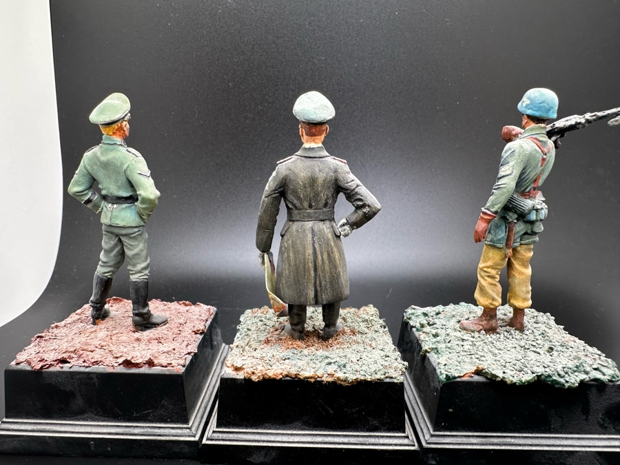 Hand Painted Metal Tin Miniature Military Figurines German Toy Soldiers By Dr. David D. Michaels [Photo 9]