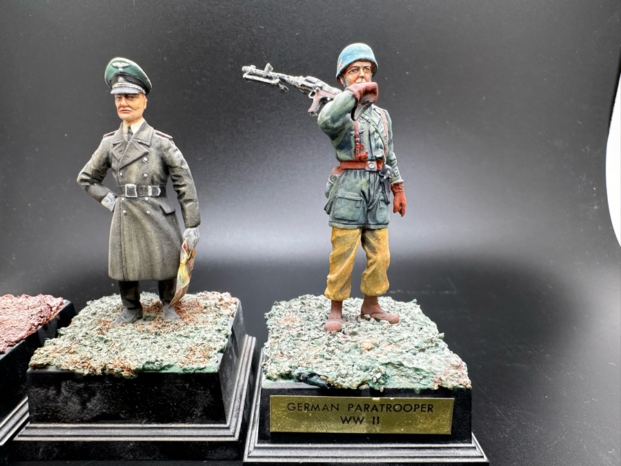 Hand Painted Metal Tin Miniature Military Figurines German Toy Soldiers By Dr. David D. Michaels [Photo 6]