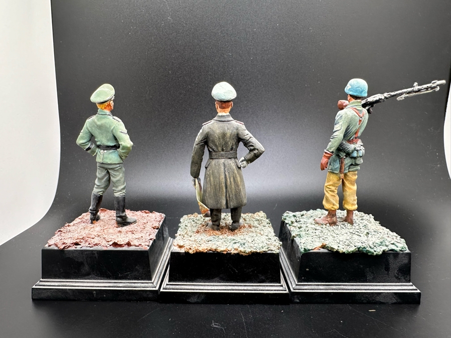 Hand Painted Metal Tin Miniature Military Figurines German Toy Soldiers By Dr. David D. Michaels [Photo 8]