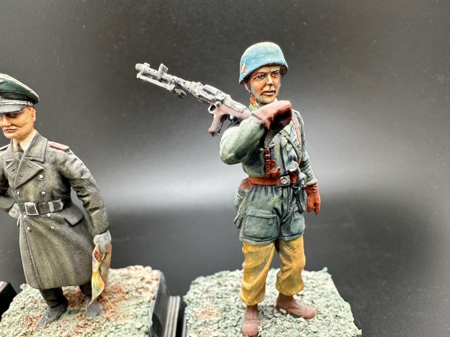 Hand Painted Metal Tin Miniature Military Figurines German Toy Soldiers By Dr. David D. Michaels [Photo 7]