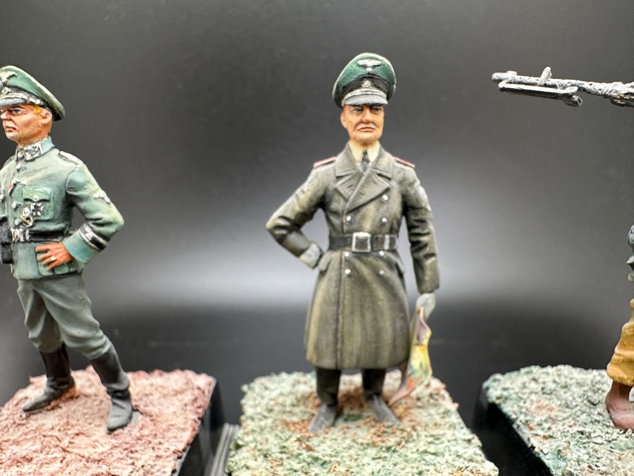 Hand Painted Metal Tin Miniature Military Figurines German Toy Soldiers By Dr. David D. Michaels [Photo 5]