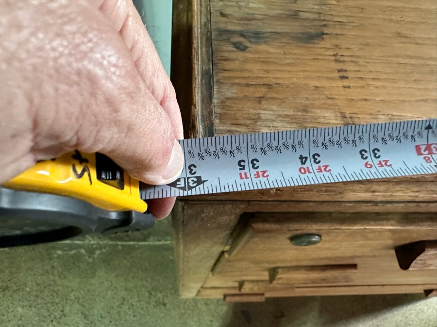 Antique Salvaged Chest Of Drawers From The USS Josiah Bartlett World War II Merchant Ship 36W X 22D X 35H (NOTE: PICK UP IN NEWPORT BEACH BY APPOINTMENT) [Photo 12]