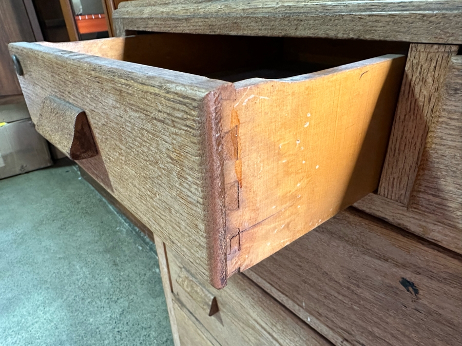 Antique Salvaged Chest Of Drawers From The USS Josiah Bartlett World War II Merchant Ship 36W X 22D X 35H (NOTE: PICK UP IN NEWPORT BEACH BY APPOINTMENT) [Photo 6]
