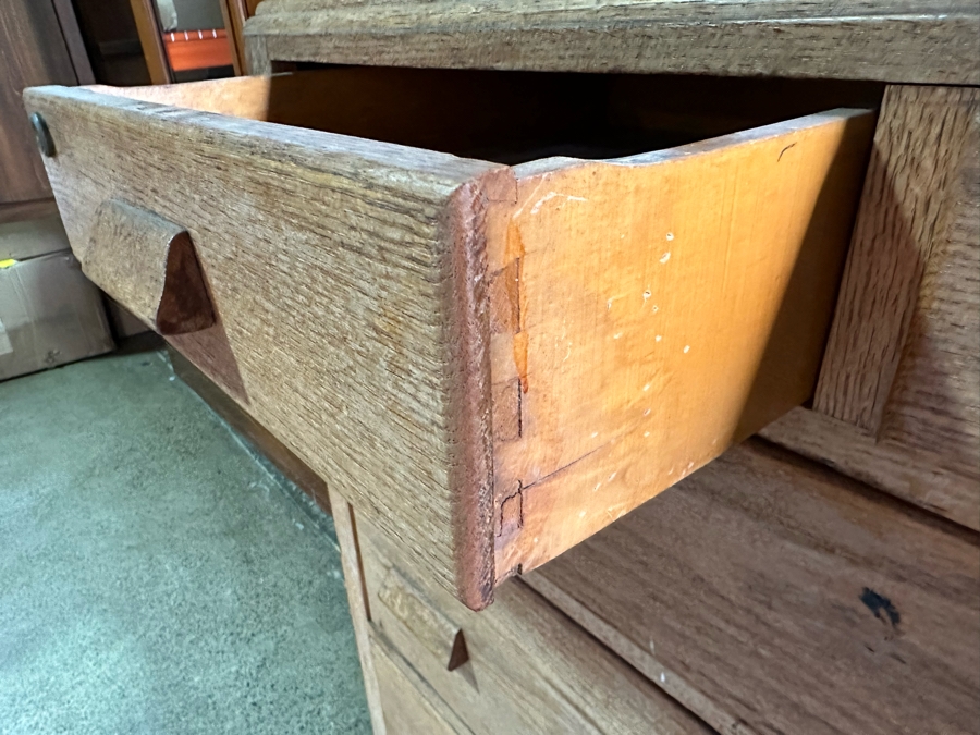 Antique Salvaged Chest Of Drawers From The USS Josiah Bartlett World War II Merchant Ship 36W X 22D X 35H (NOTE: PICK UP IN NEWPORT BEACH BY APPOINTMENT) [Photo 5]