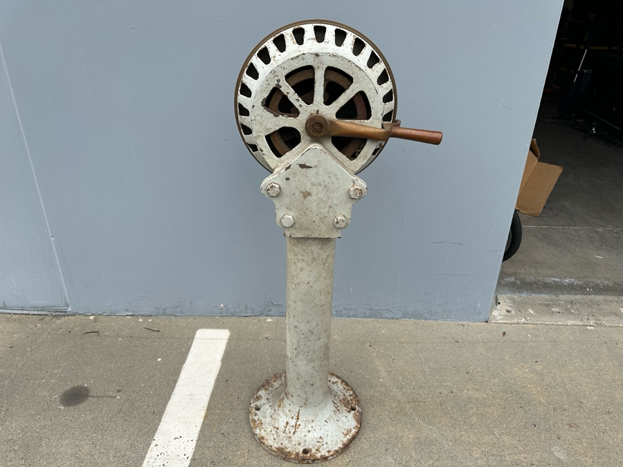 Vintage Brass Ship's Pilot To Engine Order Telegraph By Chas. Cory & Son, Inc. New York 16.5W X 52H [Photo 11]