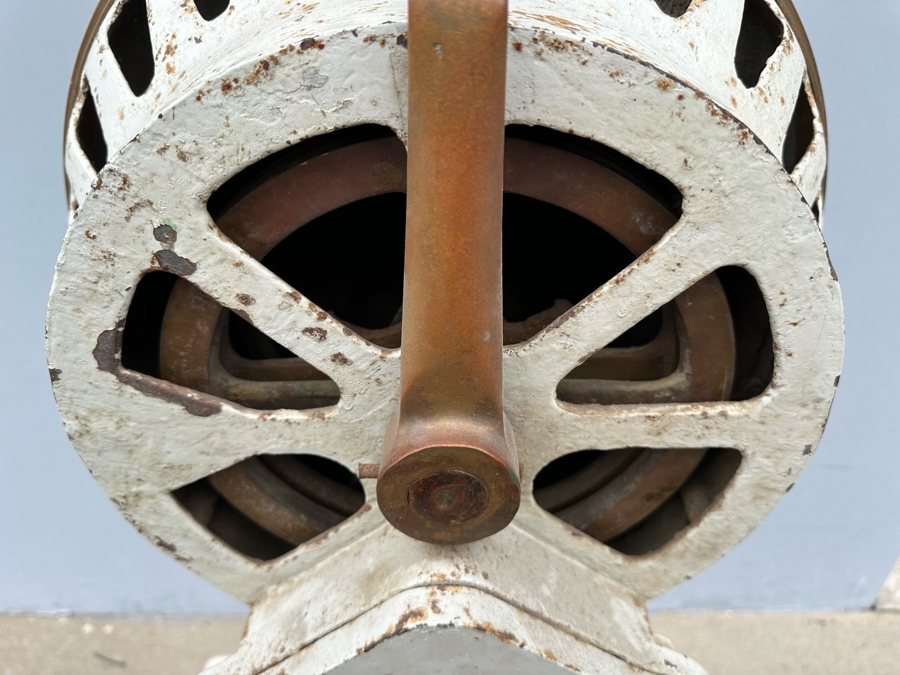 Vintage Brass Ship's Pilot To Engine Order Telegraph By Chas. Cory & Son, Inc. New York 16.5W X 52H [Photo 14]