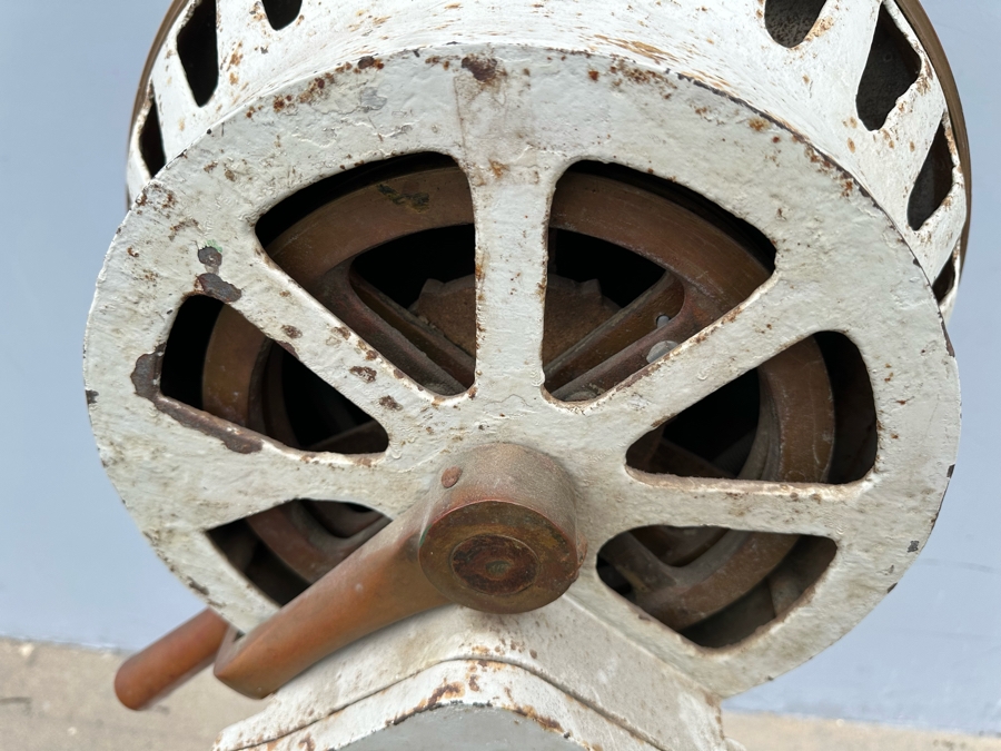 Vintage Brass Ship's Pilot To Engine Order Telegraph By Chas. Cory & Son, Inc. New York 16.5W X 52H [Photo 13]