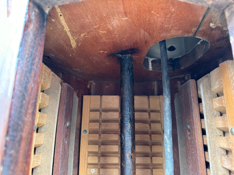 Vintage 1942 WWII Navy Ship Compensating Binnacle Type MBF By The Lionel Corporation New York NY Serial No. 12019 33W X 51H [Photo 15]