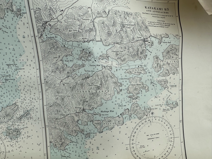 Vintage 1942 WWII Navy Ship Compensating Binnacle Type MBF By The Lionel Corporation New York NY Serial No. 12019 33W X 51H [Photo 22]