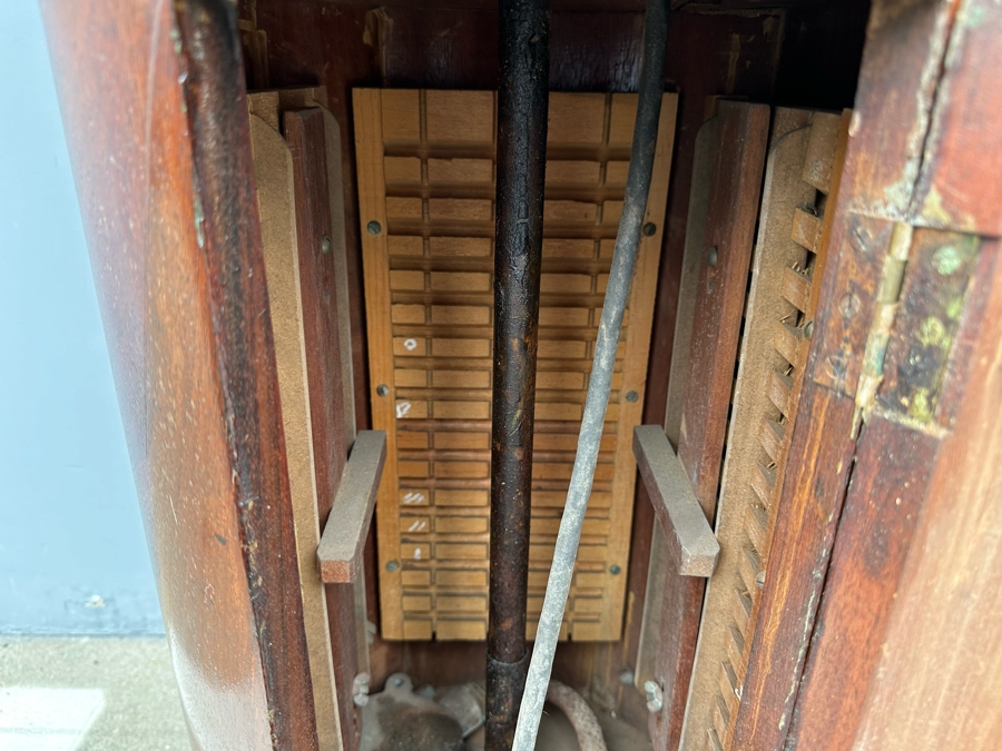 Vintage 1942 WWII Navy Ship Compensating Binnacle Type MBF By The Lionel Corporation New York NY Serial No. 12019 33W X 51H [Photo 12]