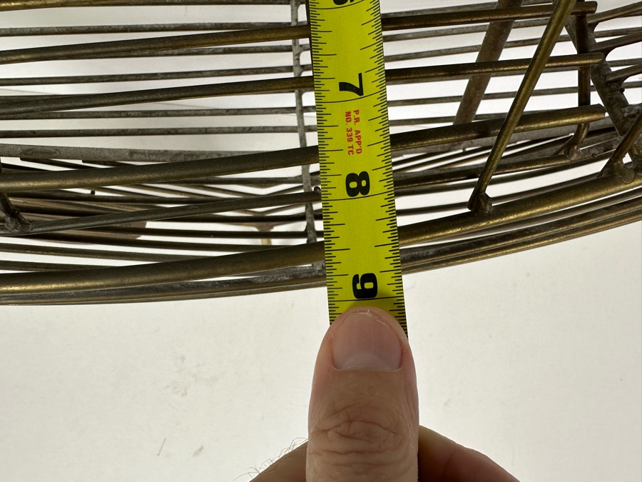 Vintage 1980 Curtis Jere Signed Brass Metal Sailing Ship Boat Wall Sculpture 40W X 9D X 46H [Photo 10]