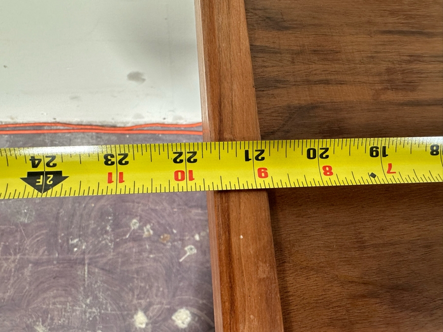 Vintage Eye Doctors Optometrist's Adjustable Table Walnut Wood Top With Heavy Cast Iron Base On Casters By Haag-Streit Liebefeld-Bern Made In Switzerland 22W X 14D X 29H [Photo 17]