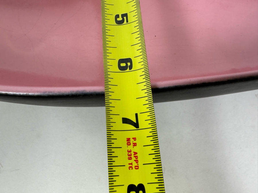 Vintage Mid-Century Royal Haeger Footed Ceramic Centerpiece Bowl 20W X 6.5D X 3H [Photo 8]